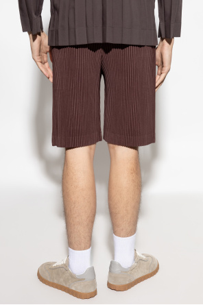 Homme Plissé Issey Miyake Pantalones cortos plisados