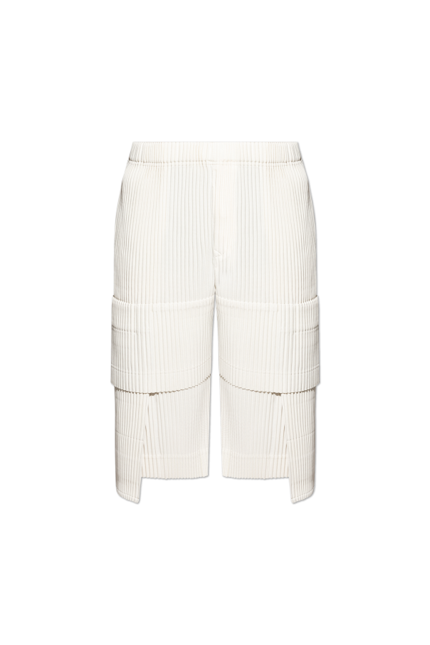 Pleated shorts od Homme Plissé Issey Miyake