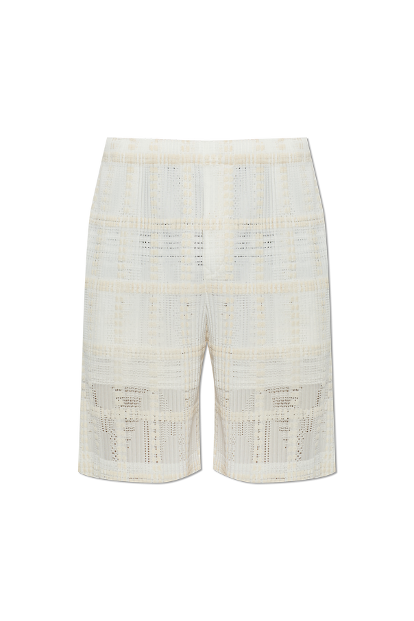 Pleated shorts od Homme Plissé Issey Miyake