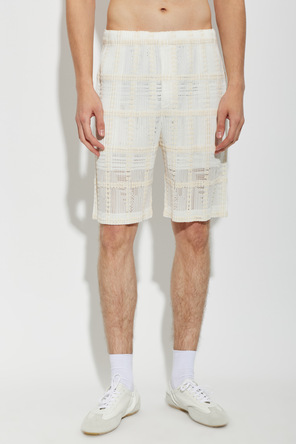 Homme Plissé Issey Miyake Plisované šortky