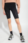 ADIDAS by Stella McCartney BLACK Cropped leggings with logo