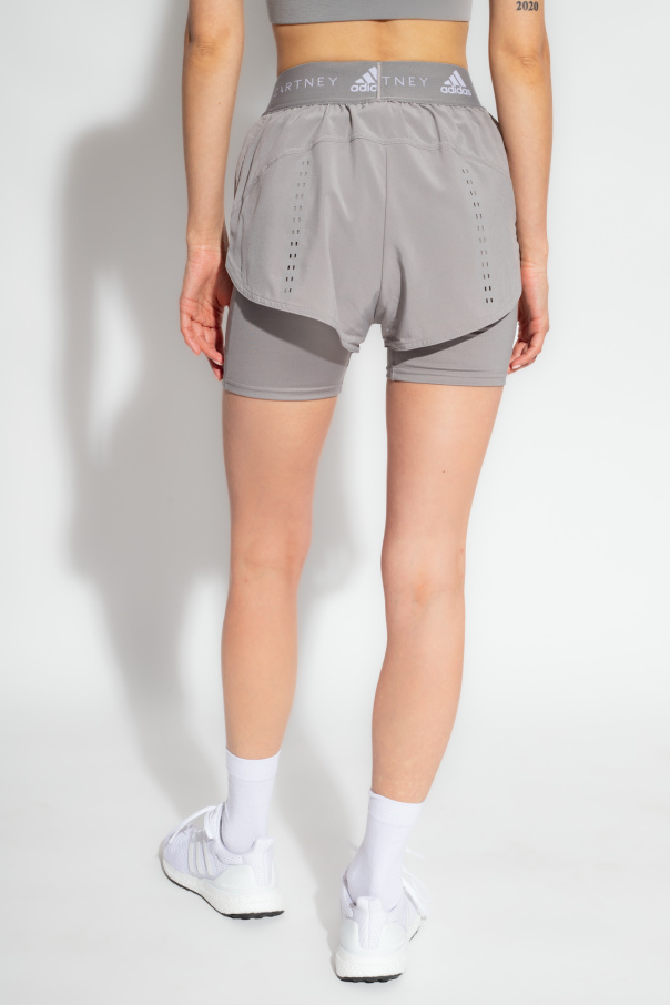 Black Two-layered shorts with logo ADIDAS by Stella McCartney - Vitkac  Canada