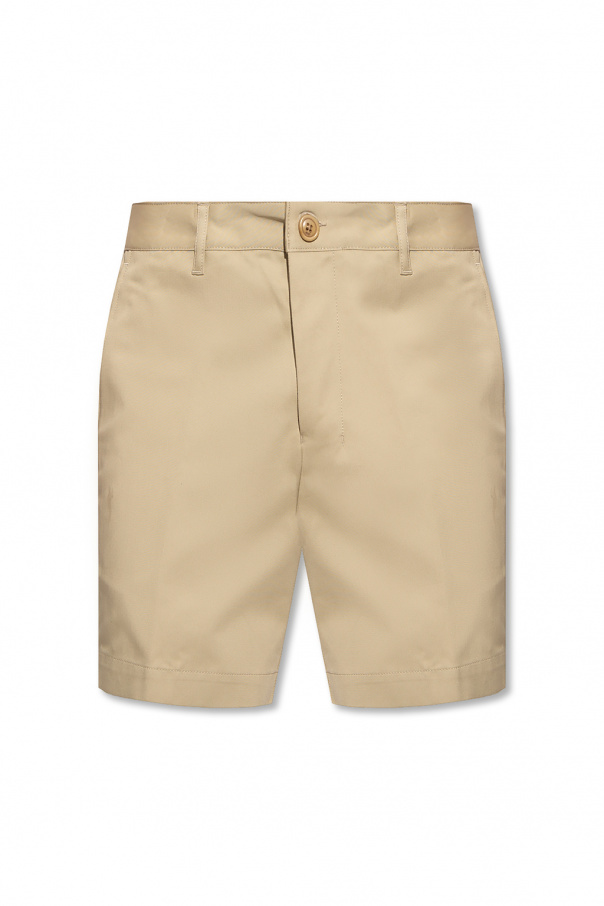 Ami Alexandre Mattiussi Pleat-front shorts