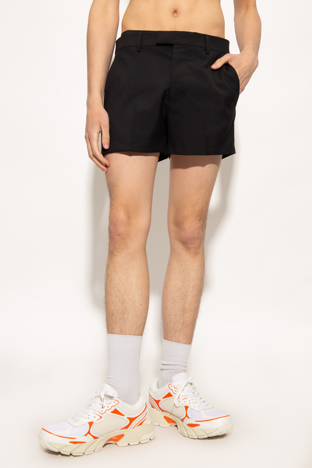 Ami Alexandre Mattiussi Wool Merino shorts