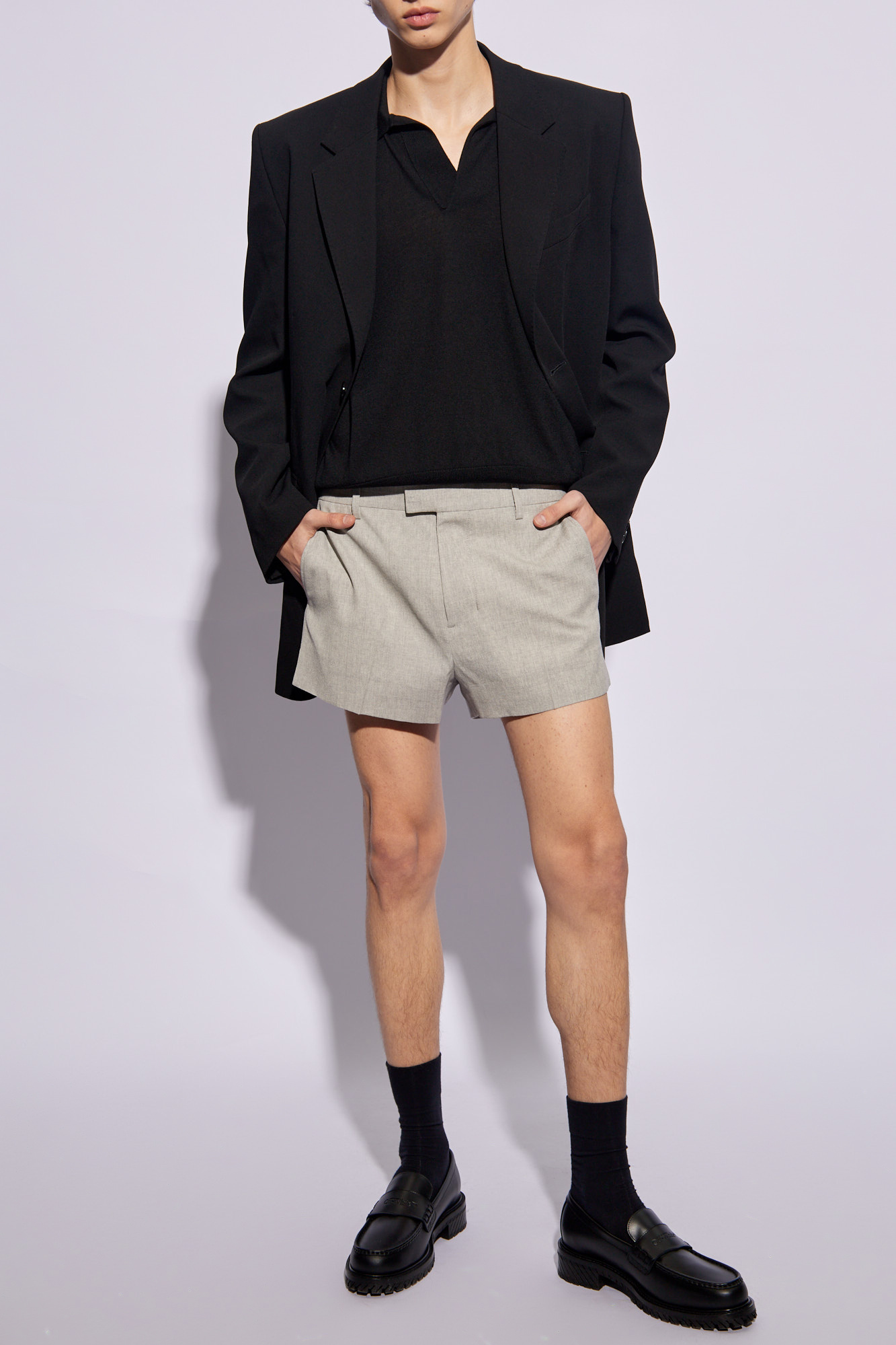 Ami Alexandre Mattiussi Wool shorts