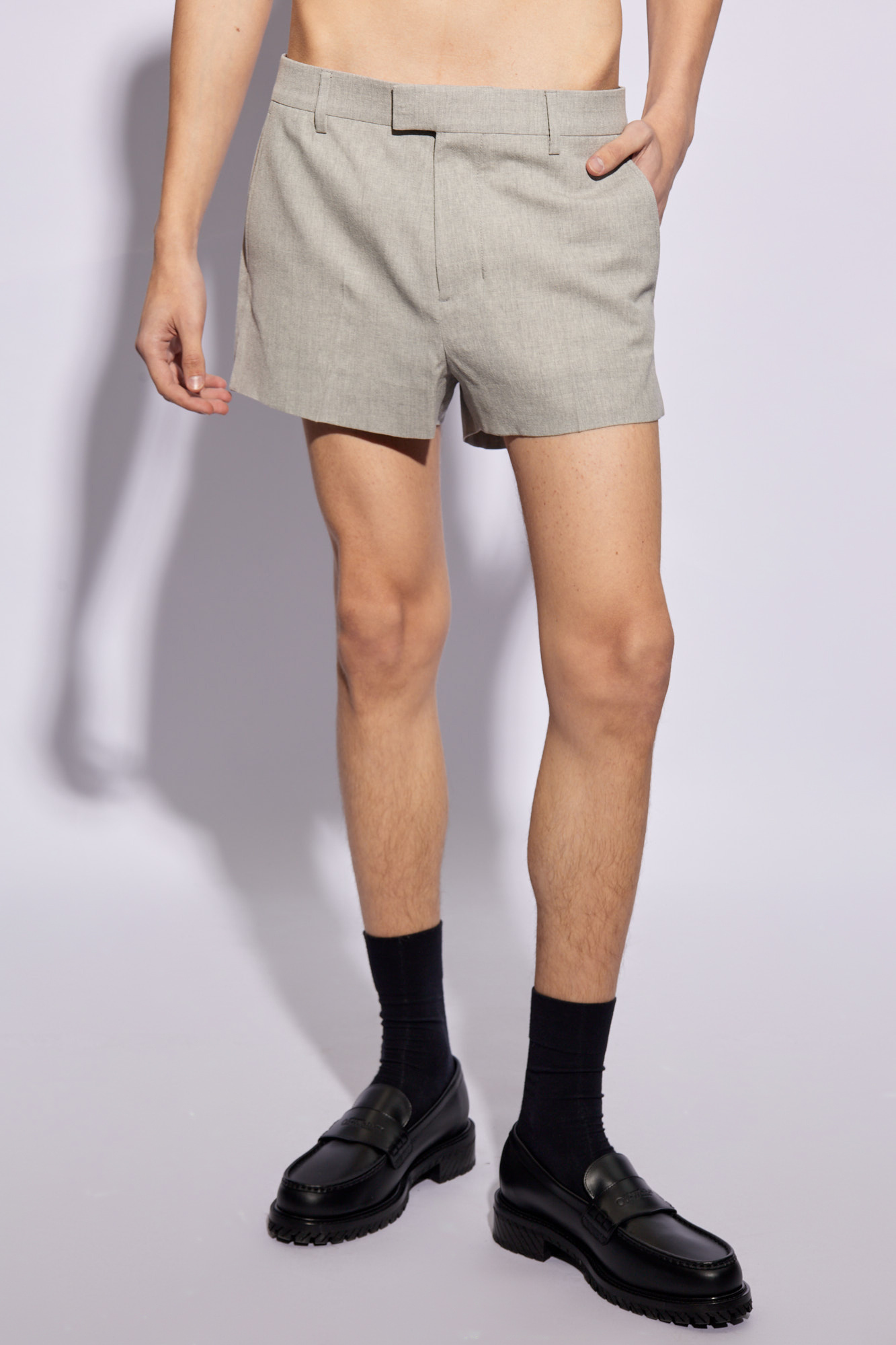 Ami Alexandre Mattiussi Wool shorts