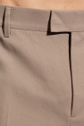 Ami Alexandre Mattiussi beige Wool shorts