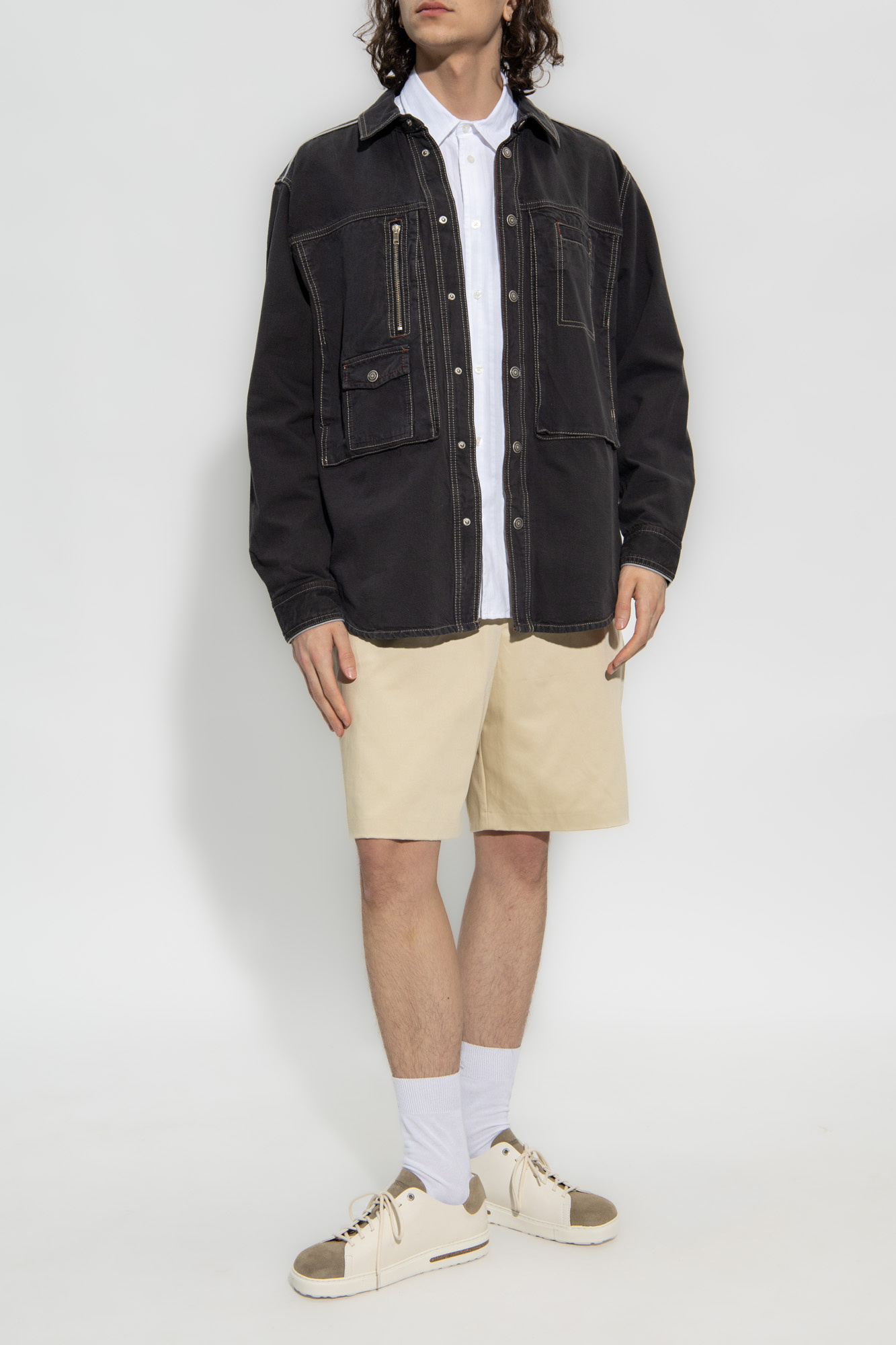 Ami Alexandre Mattiussi Cotton shorts