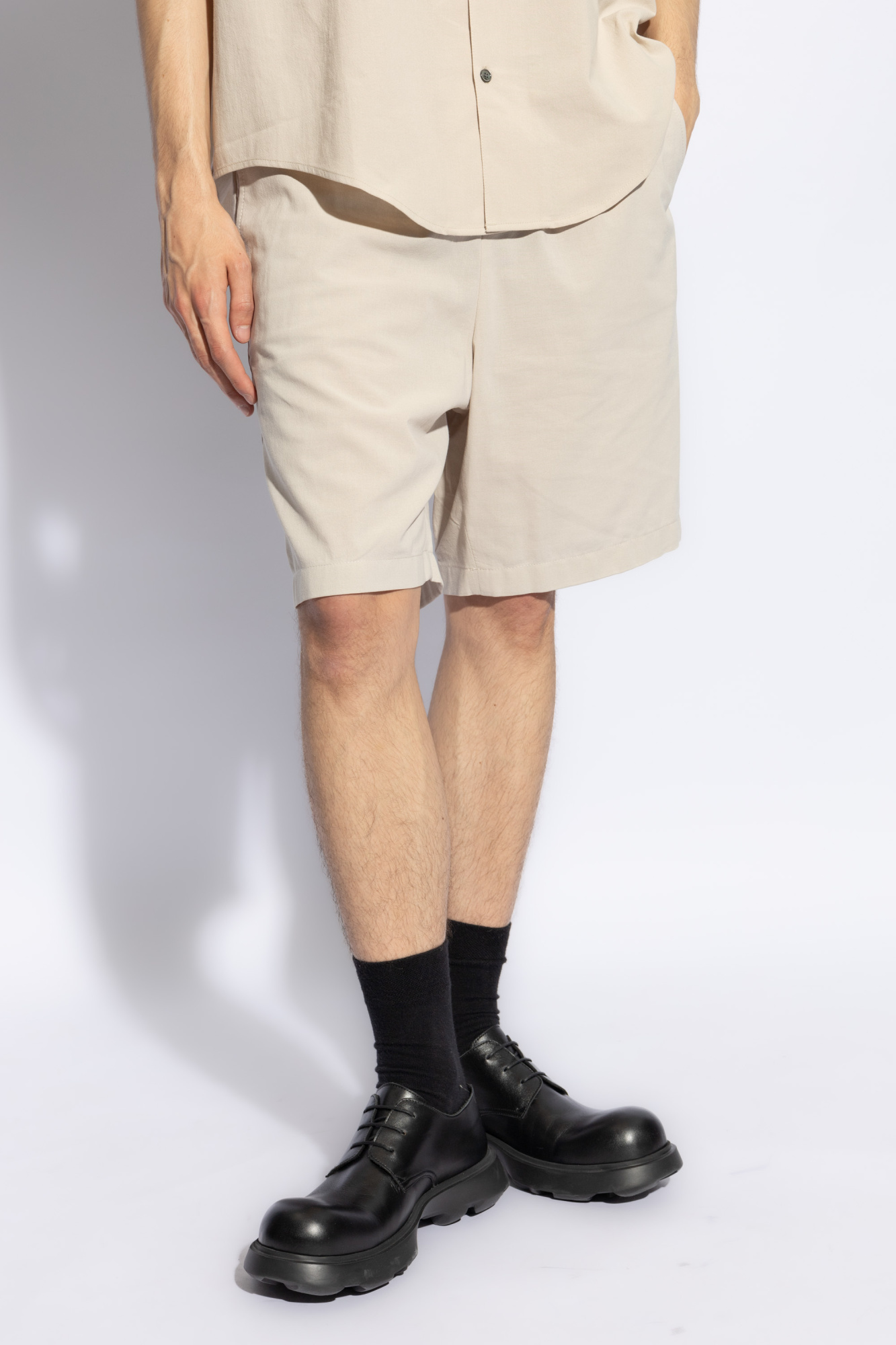 Ami Alexandre Mattiussi Cotton shorts