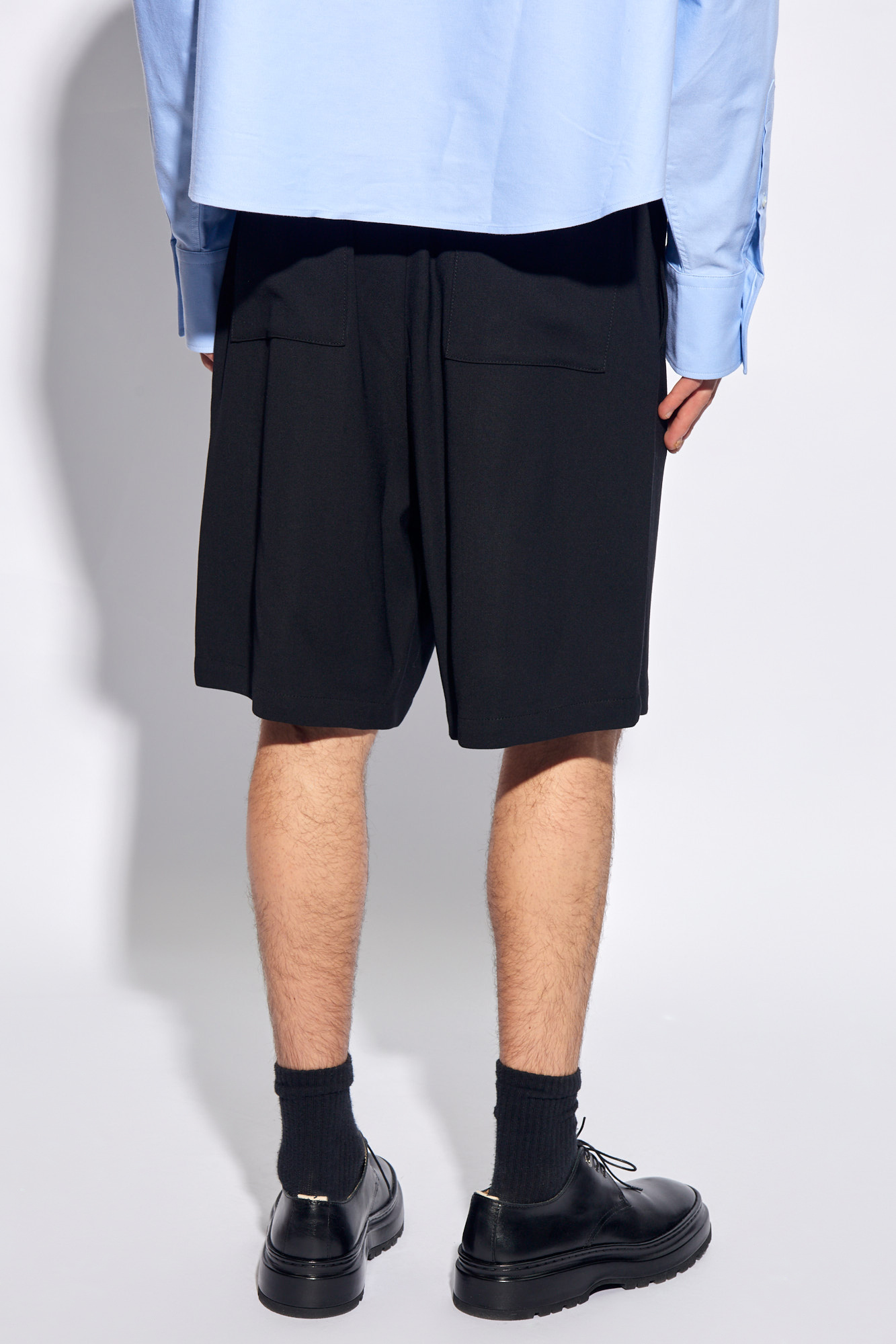 Ami Alexandre Mattiussi Pantacourts shorts with wide legs