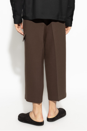 Ami Alexandre Mattiussi Wool Trousers