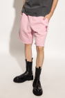 Comme Des Garçons Homme Plus houndstooth-print shorts Shorts with logo