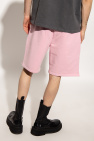 Comme Des Garçons Homme Plus houndstooth-print shorts Shorts with logo