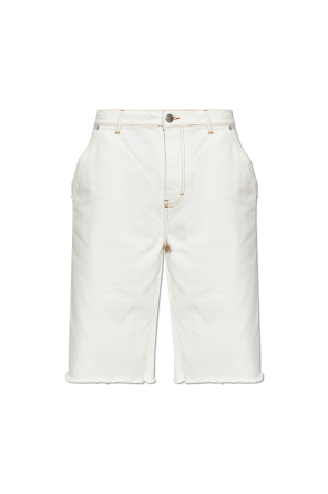 Shorts vaqueros con efecto 'vintage'