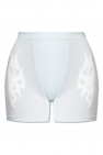 misbhv white cycling shorts