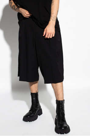 Yohji Yamamoto Wool Floral shorts