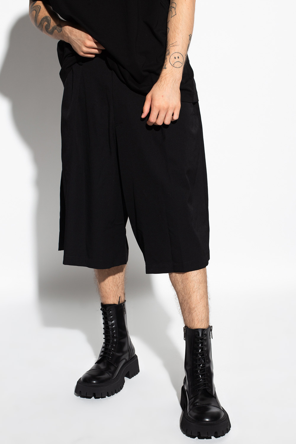 Yohji Yamamoto Wool shorts