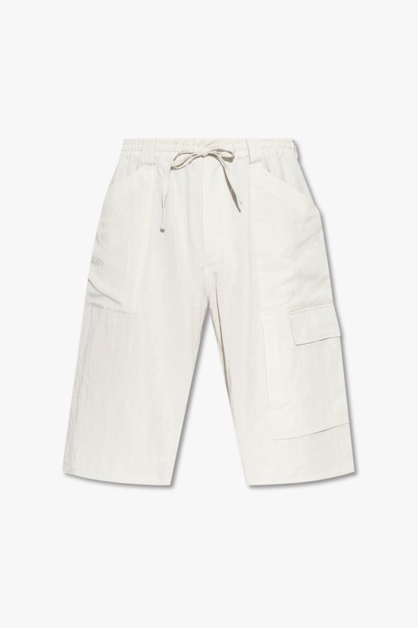 Y-3 Yohji Yamamoto Shorts with multiple pockets