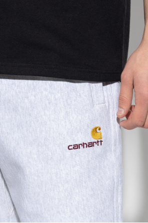 Carhartt WIP Shorts camouflage-print with logo