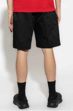Moncler Stretch shorts with logo