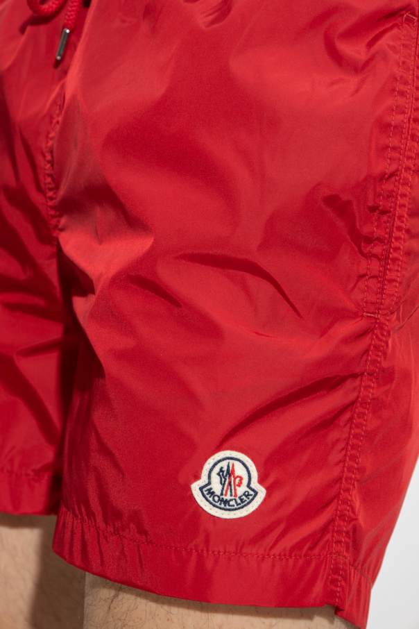 Moncler Swim faith shorts