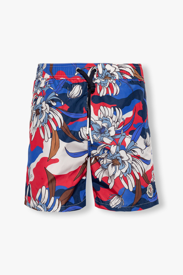 Moncler Swim Fiore shorts