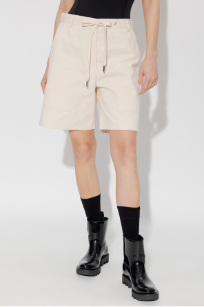Moncler High-waisted sacai shorts