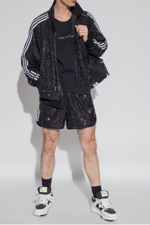 Sequinned shorts ‘blue version’ collection od ADIDAS Originals