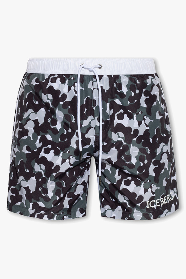Iceberg Swimming shorts Sons with camo motif