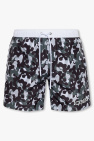 Iceberg Swimming shorts with camo motif