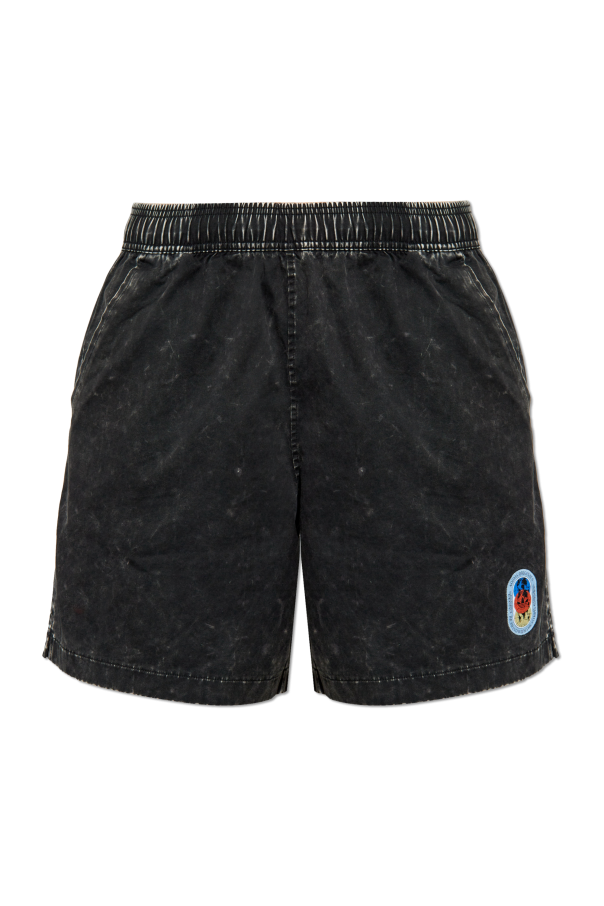 ADIDAS Originals Cotton shorts with vintage effect