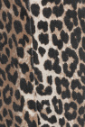 Ganni Shorts with animal motif