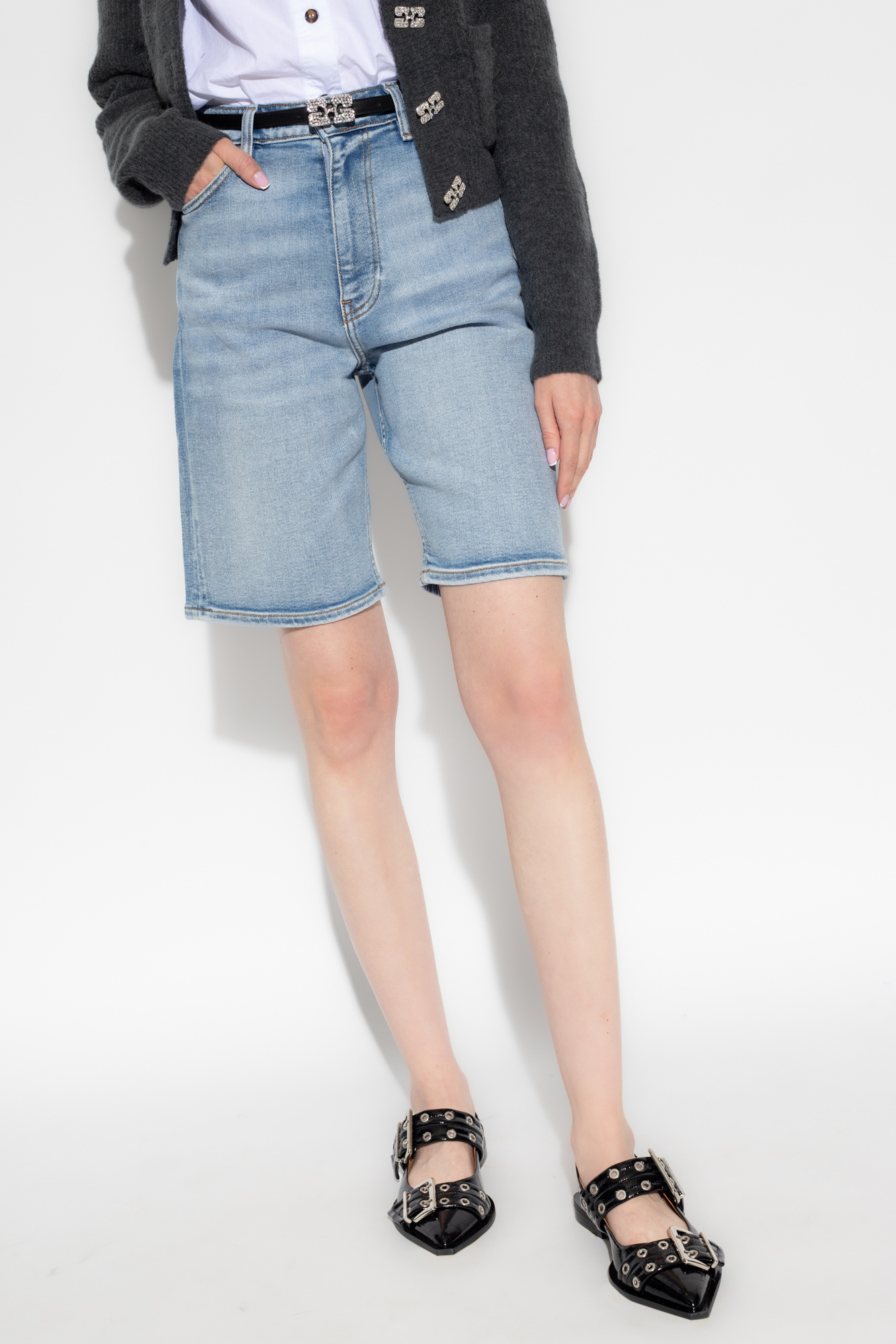 Ganni Denim shorts