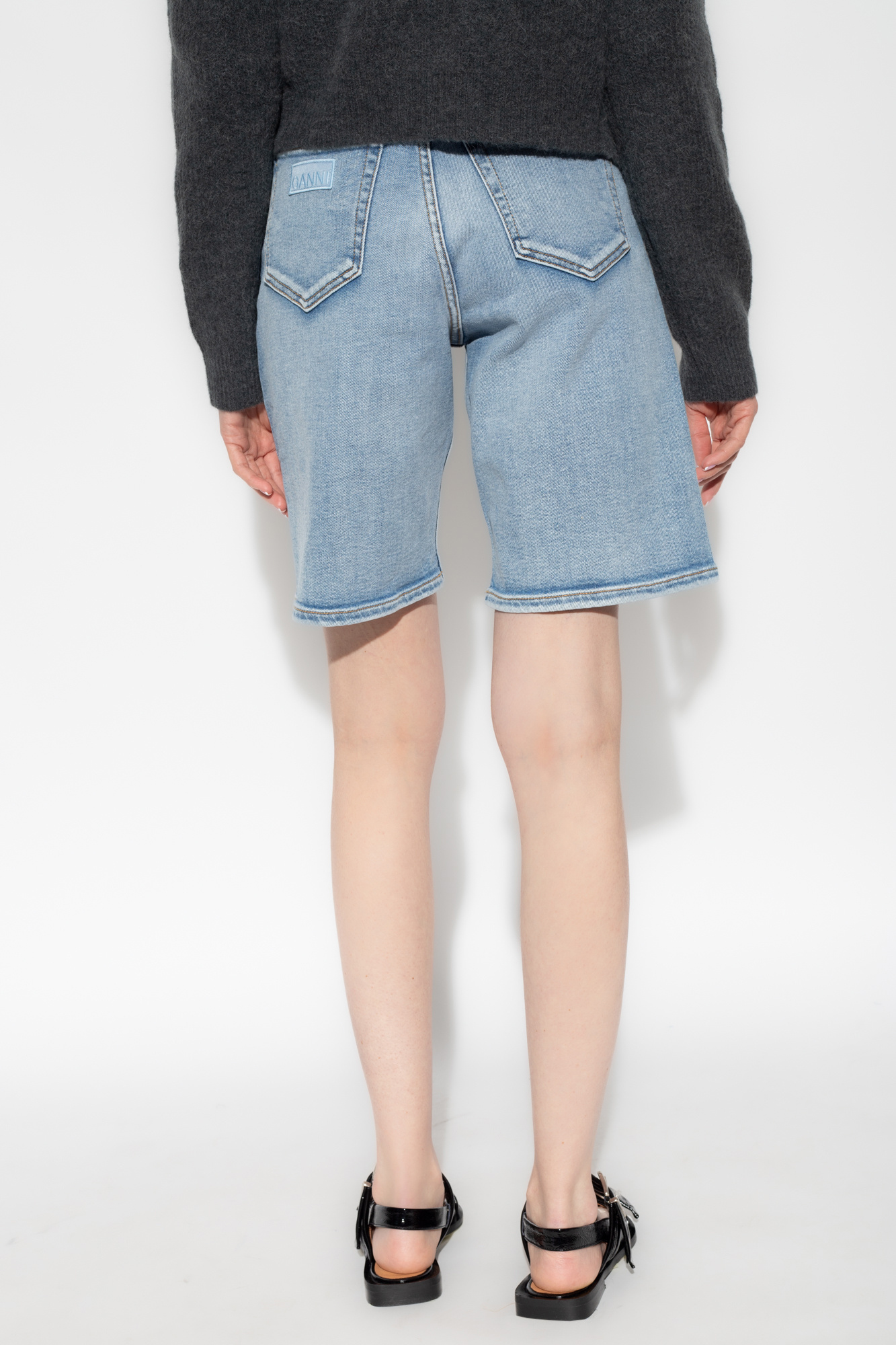 Ganni Denim shorts