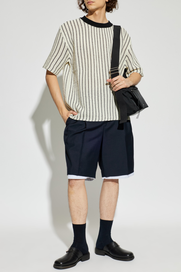 JIL SANDER Wool shorts