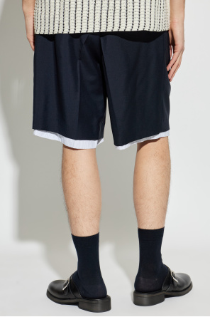 JIL SANDER Wool shorts