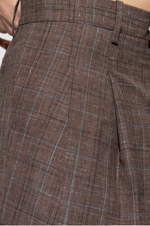 JIL SANDER Wełniane szorty