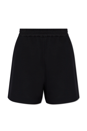 JIL SANDER knee-length cotton track shorts