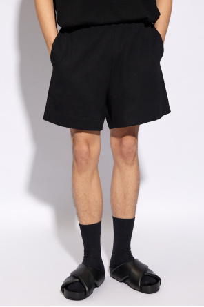 JIL SANDER Shorts with logo