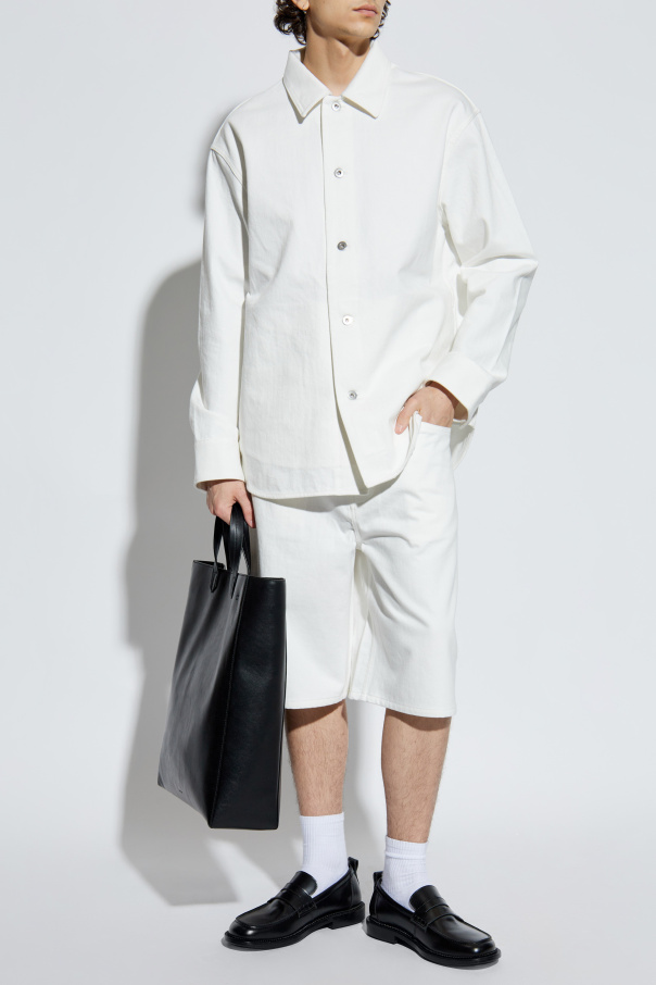 JIL SANDER Bermudas mit Logo