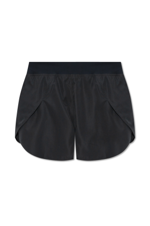 Shorts with printed logo