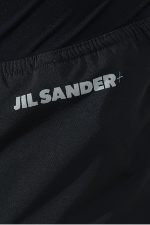 JIL SANDER+ Shorts with printed logo
