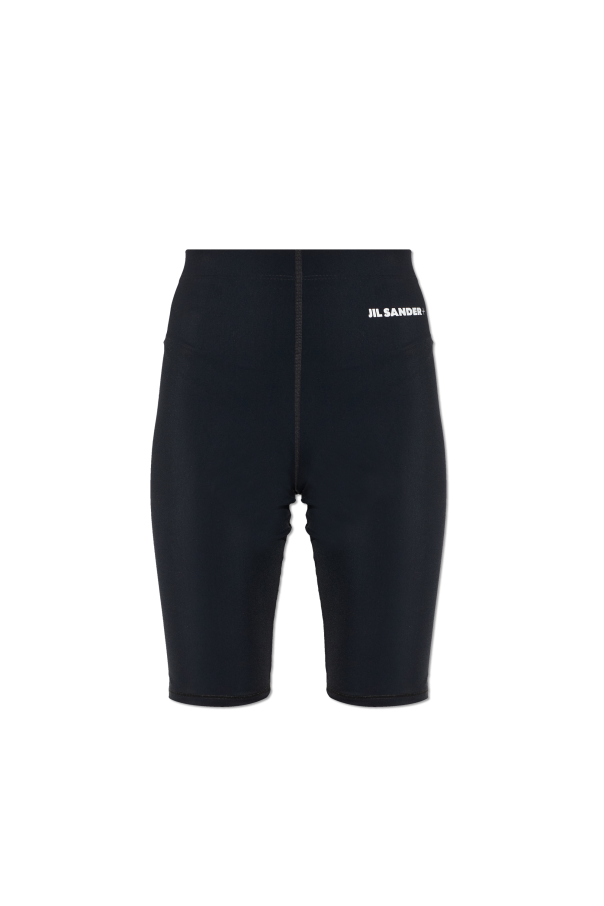 Short leggings with logo od JIL SANDER+