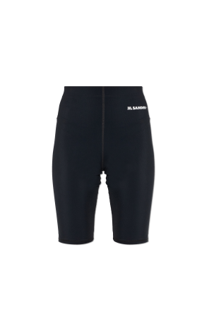 Leggings cortos con logo