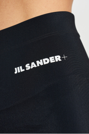 JIL SANDER+ Leggings cortos con logo