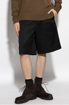 JIL SANDER Cotton shorts