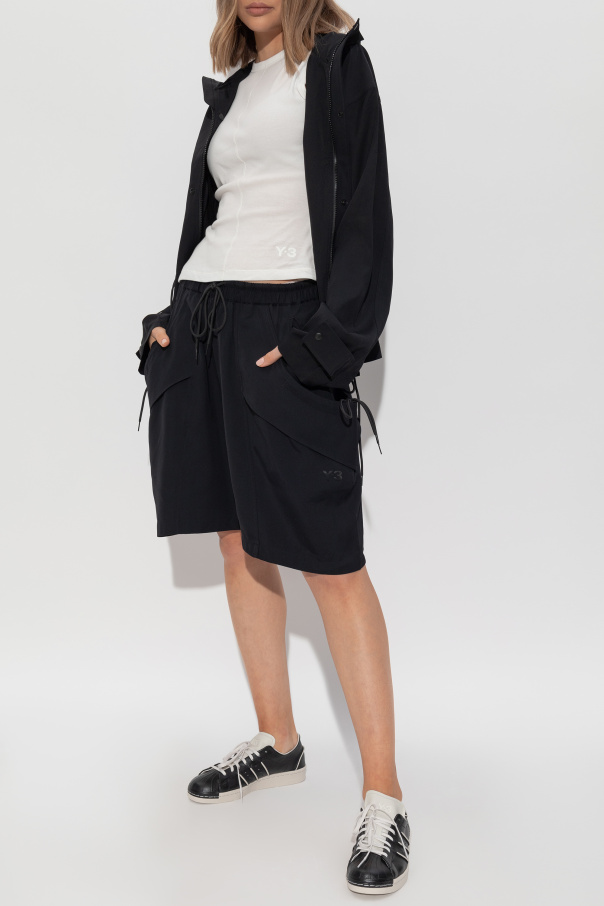 Y-3 Shorts with printed logo