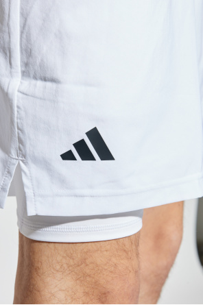 ADIDAS Performance Pantalones cortos con logo estampado