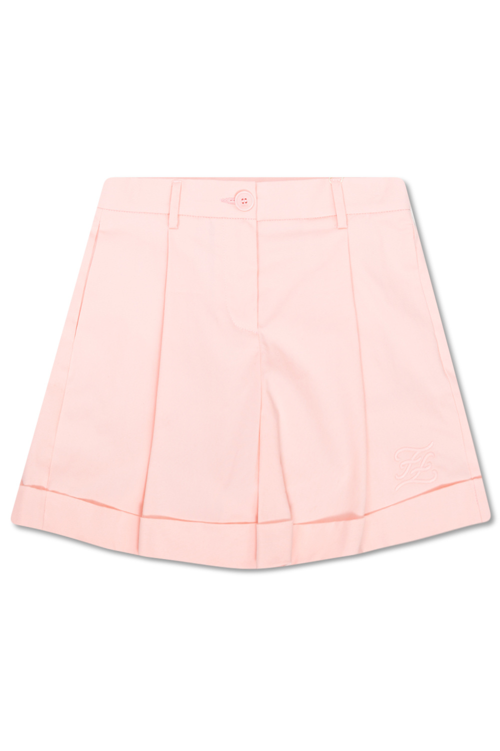 Fendi Kids Shorts with logo