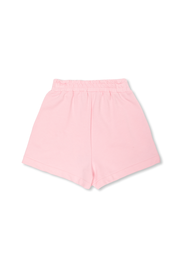 Fendi LEATHER Kids Cotton shorts